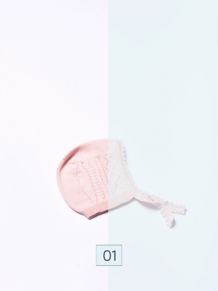 Organic cotton bonnet