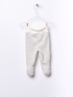 Cotton trousers with feet Cotton trousers with feet