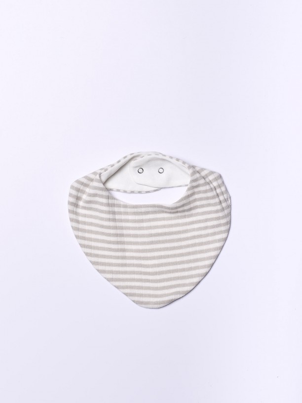 Baby bib in cotton