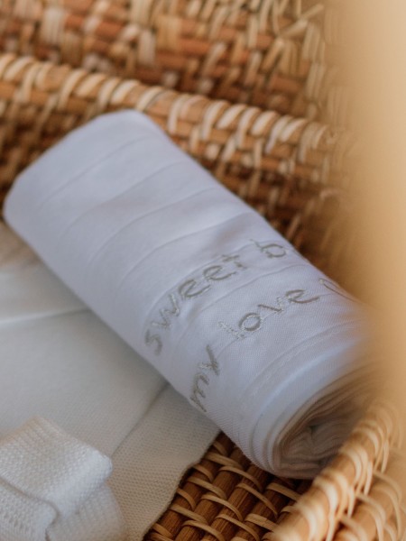 "My sweet baby" swaddle