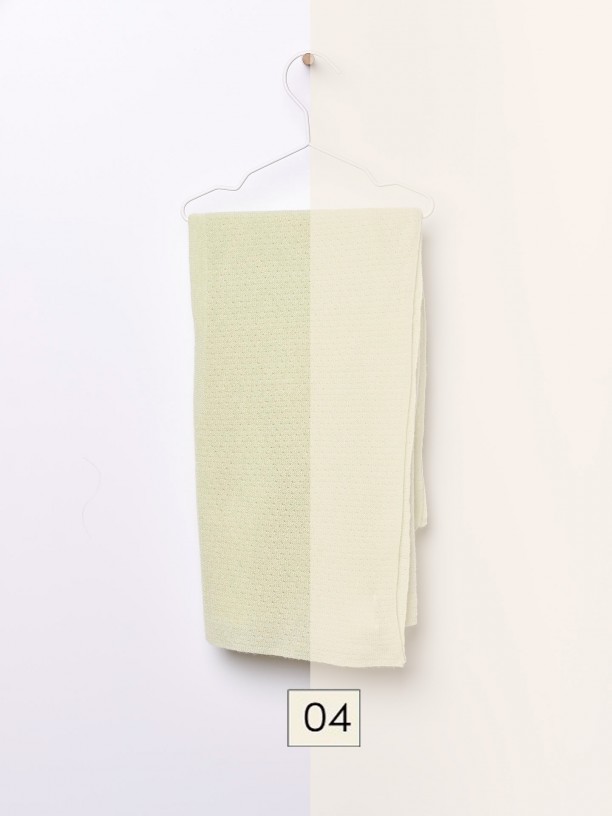 Knitted blanket