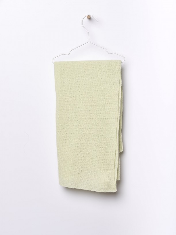 Knitted blanket
