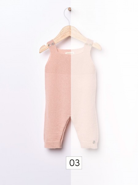 Knitted dungarees