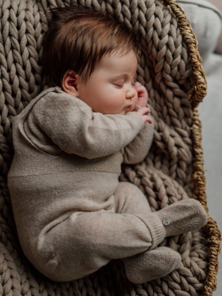 Knitted dungarees