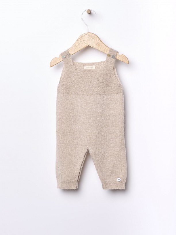 Knitted dungarees Knitted dungarees