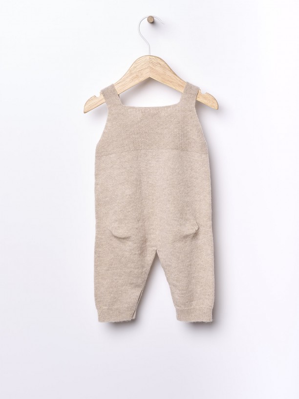 Knitted dungarees Knitted dungarees