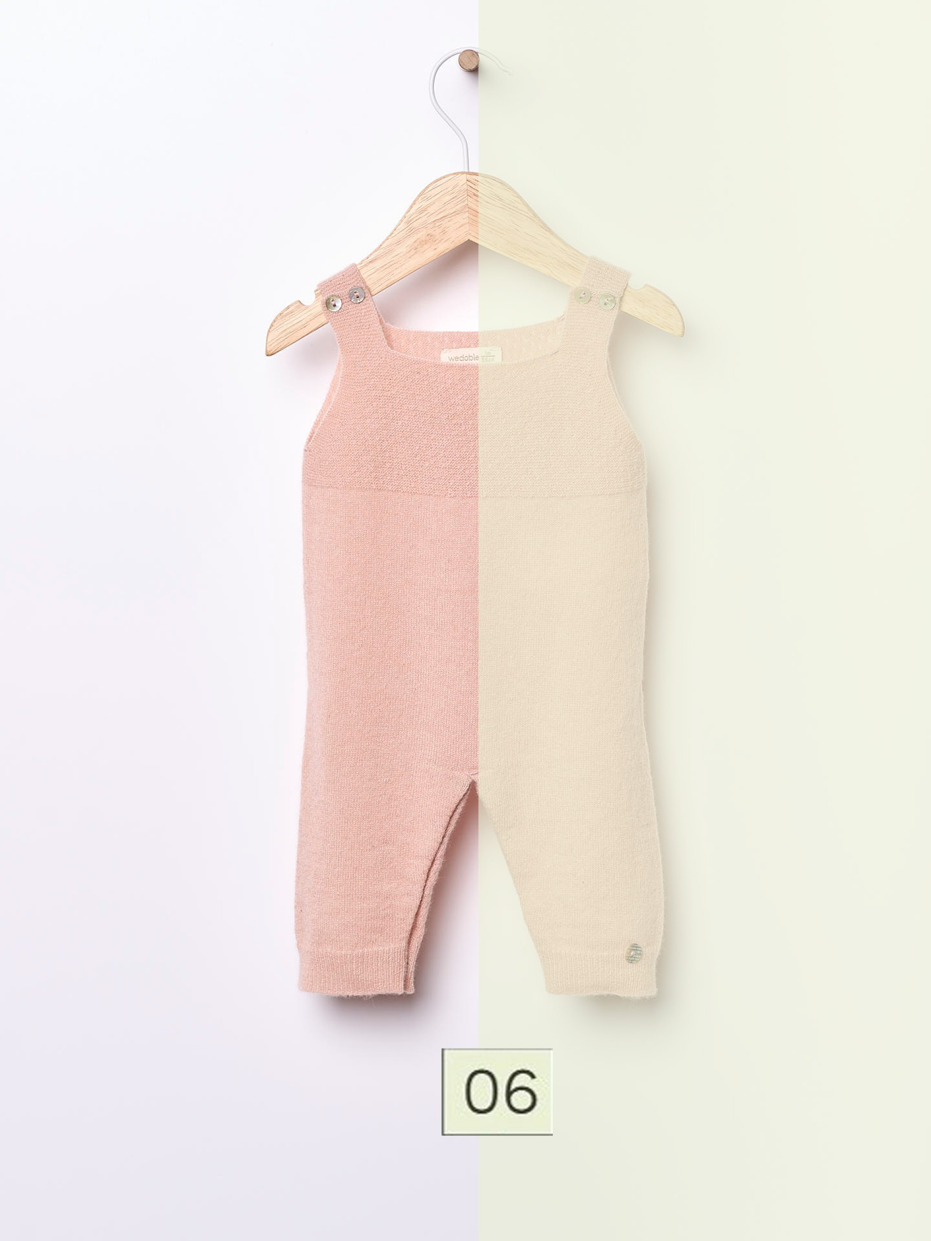 Jardineiras tricotadas