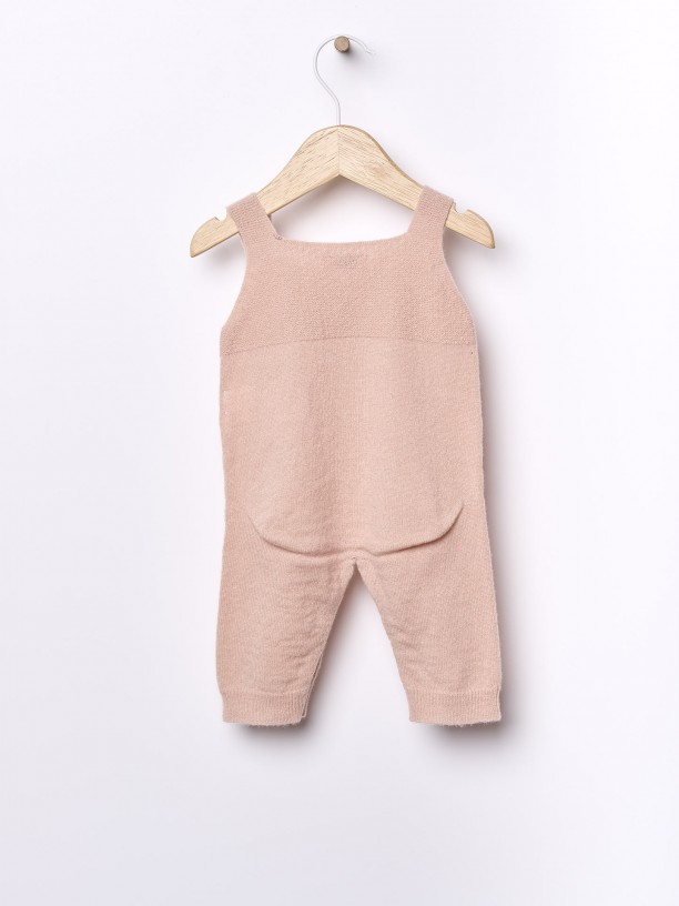 Knitted dungarees Knitted dungarees