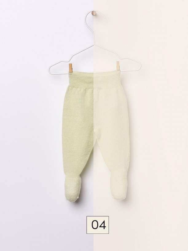 Knitted trousers