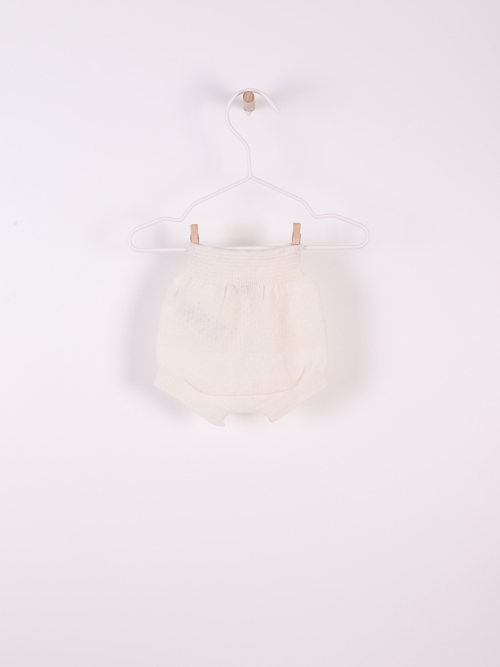 Tapa fralda tricotado