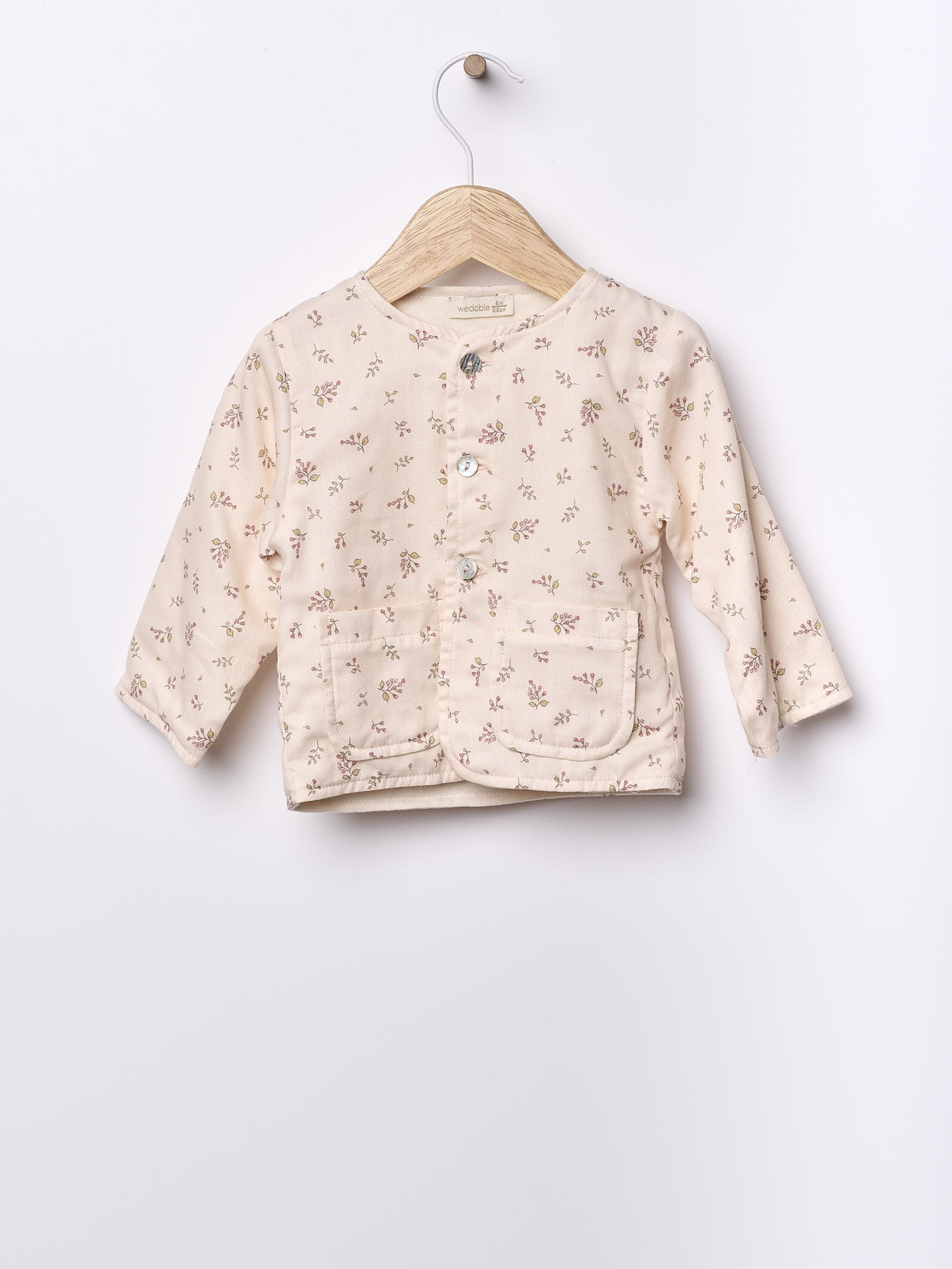 Floral print cardigan