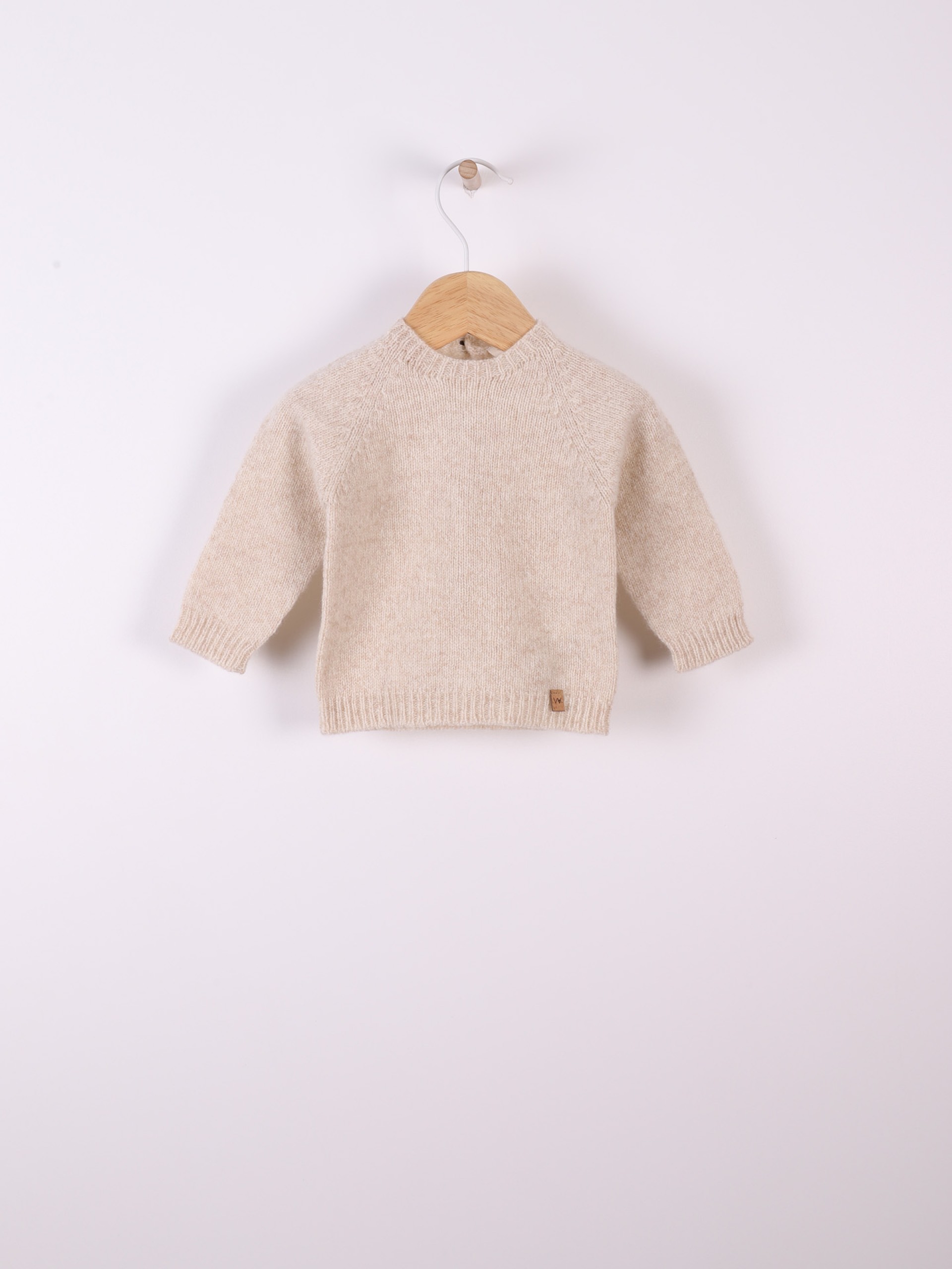 Knitted wool sweater
