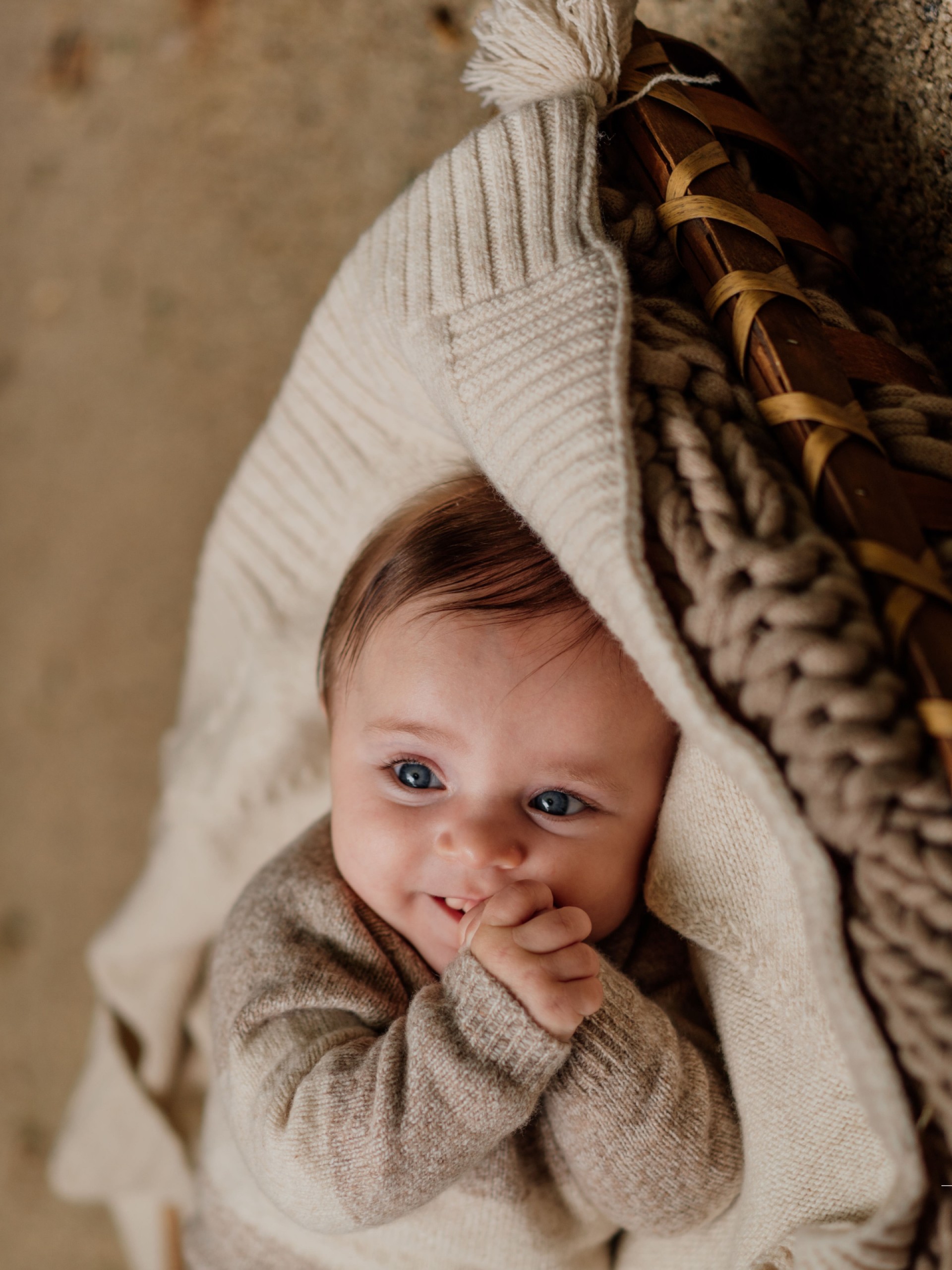 Knitted wool sweater