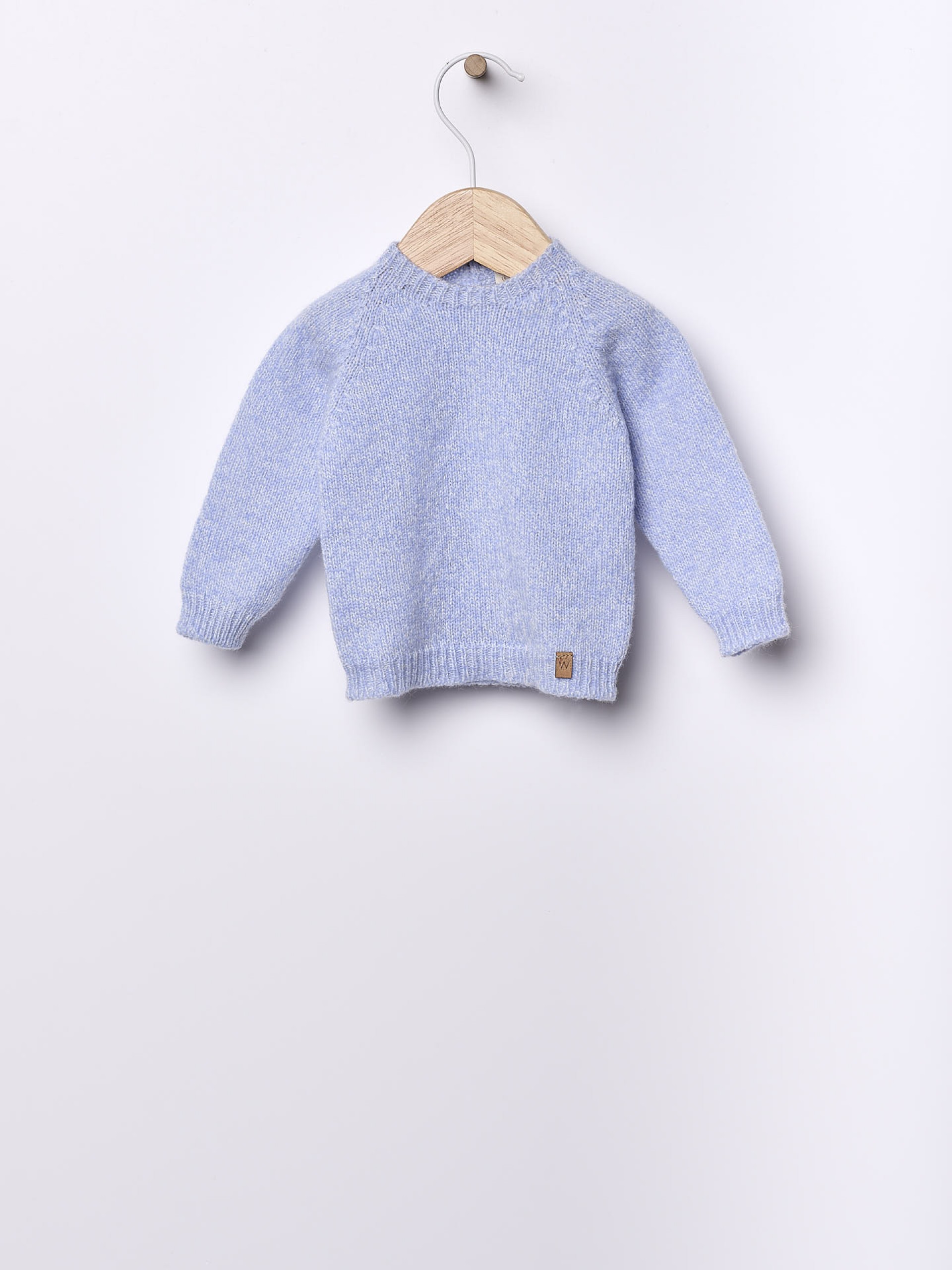 Knitted wool sweater