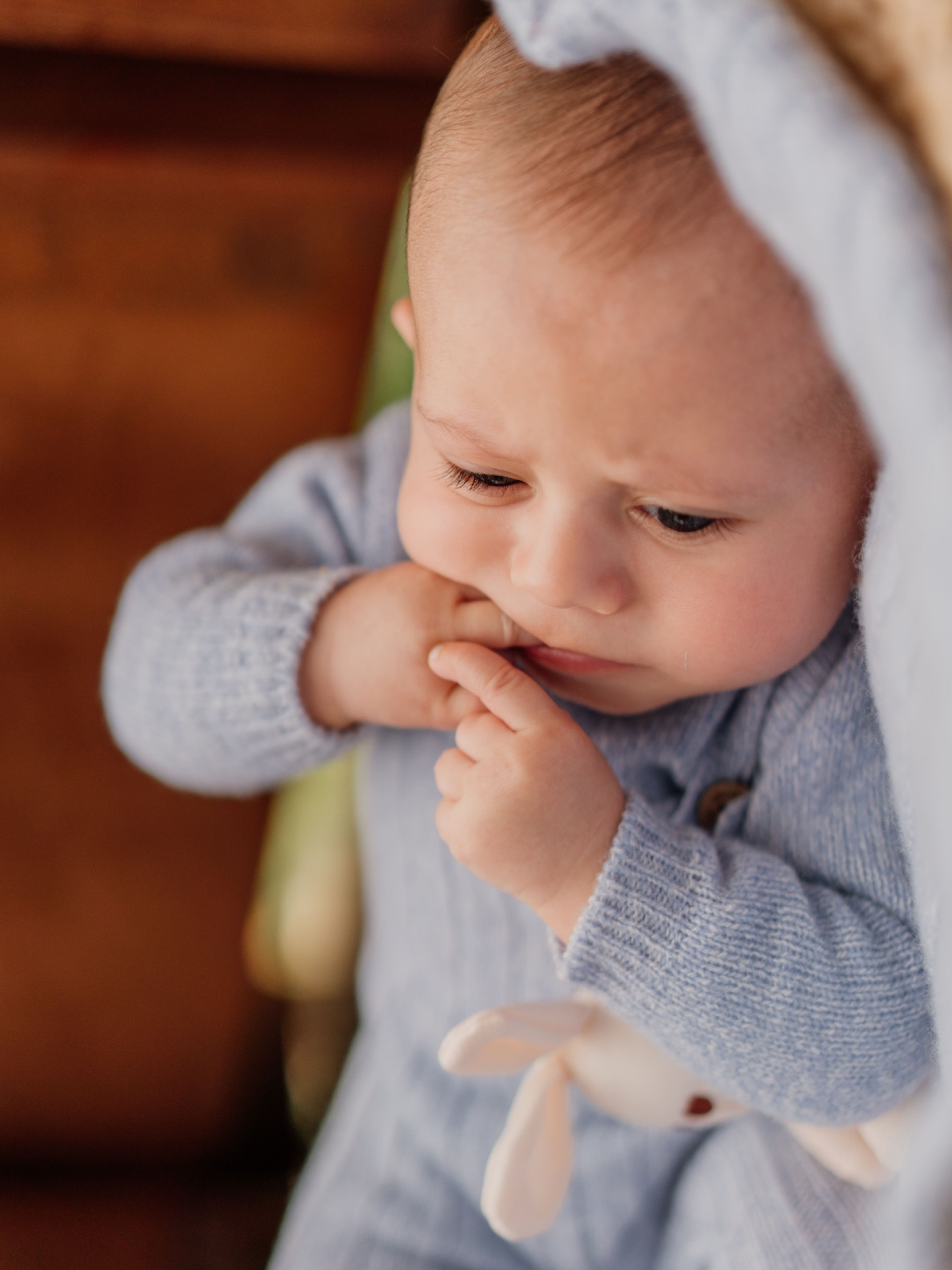 Knitted wool sweater