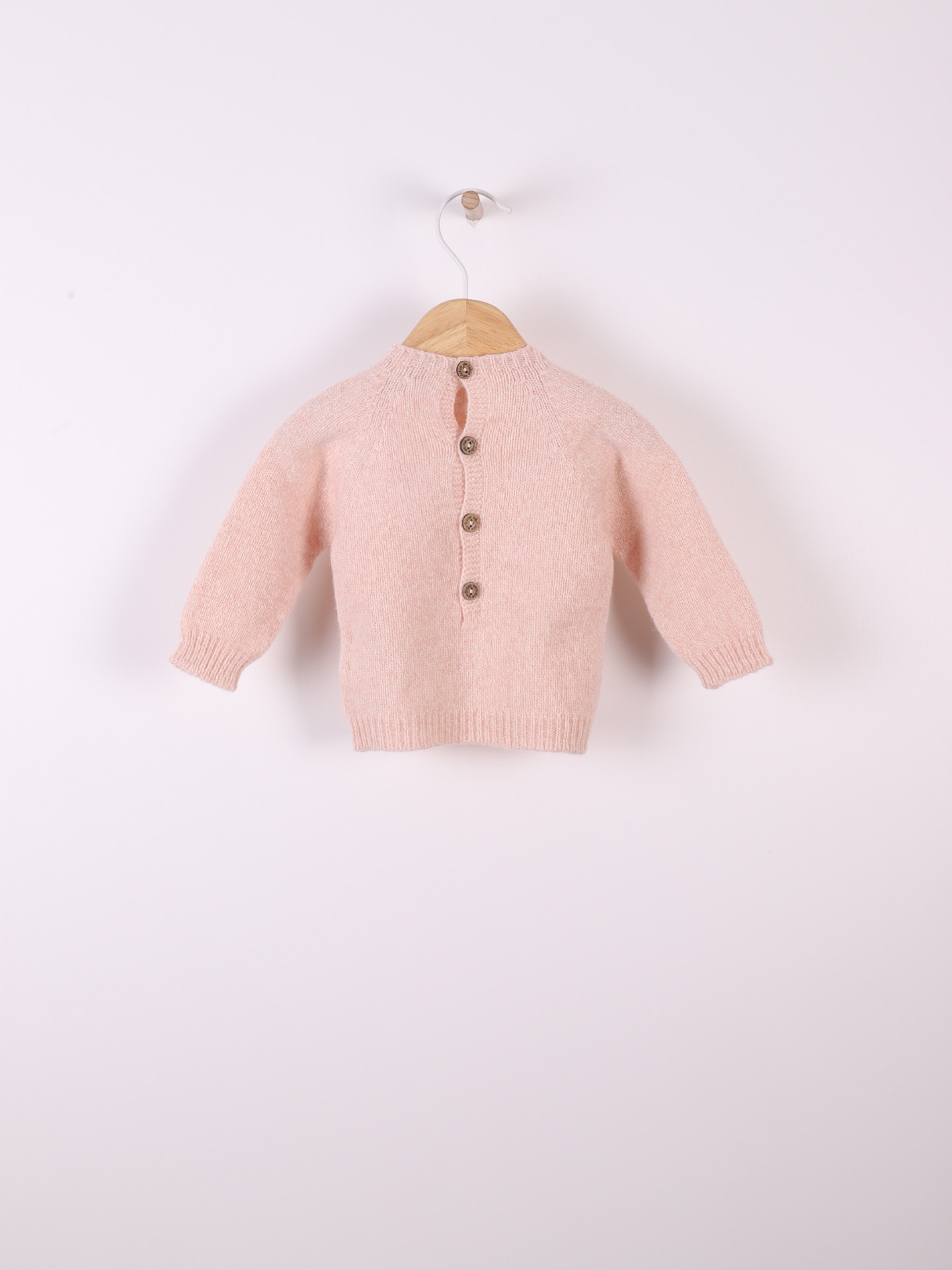 Knitted wool sweater