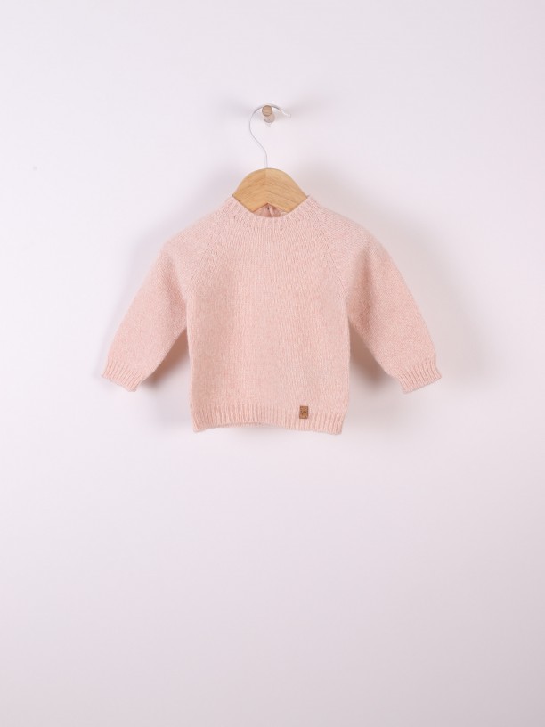 Knitted wool sweater
