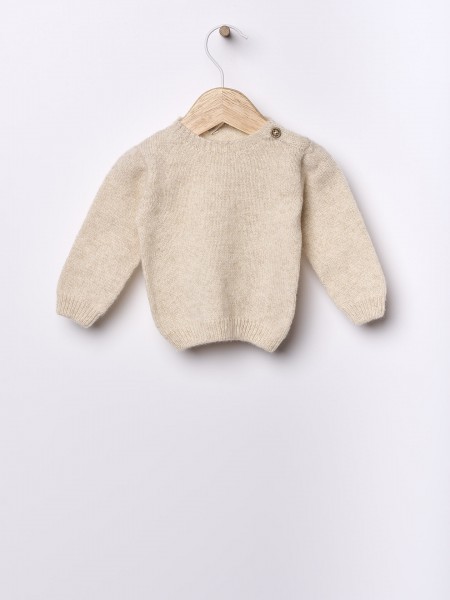 Knitted wool sweater