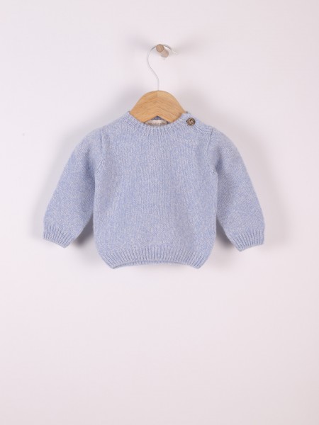 Knitted wool sweater