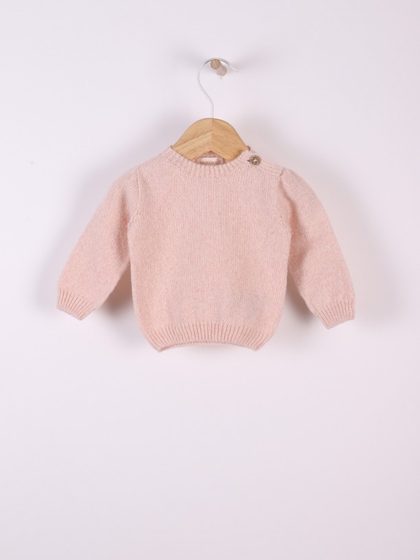 Knitted wool sweater