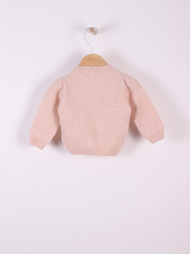 Knitted wool sweater
