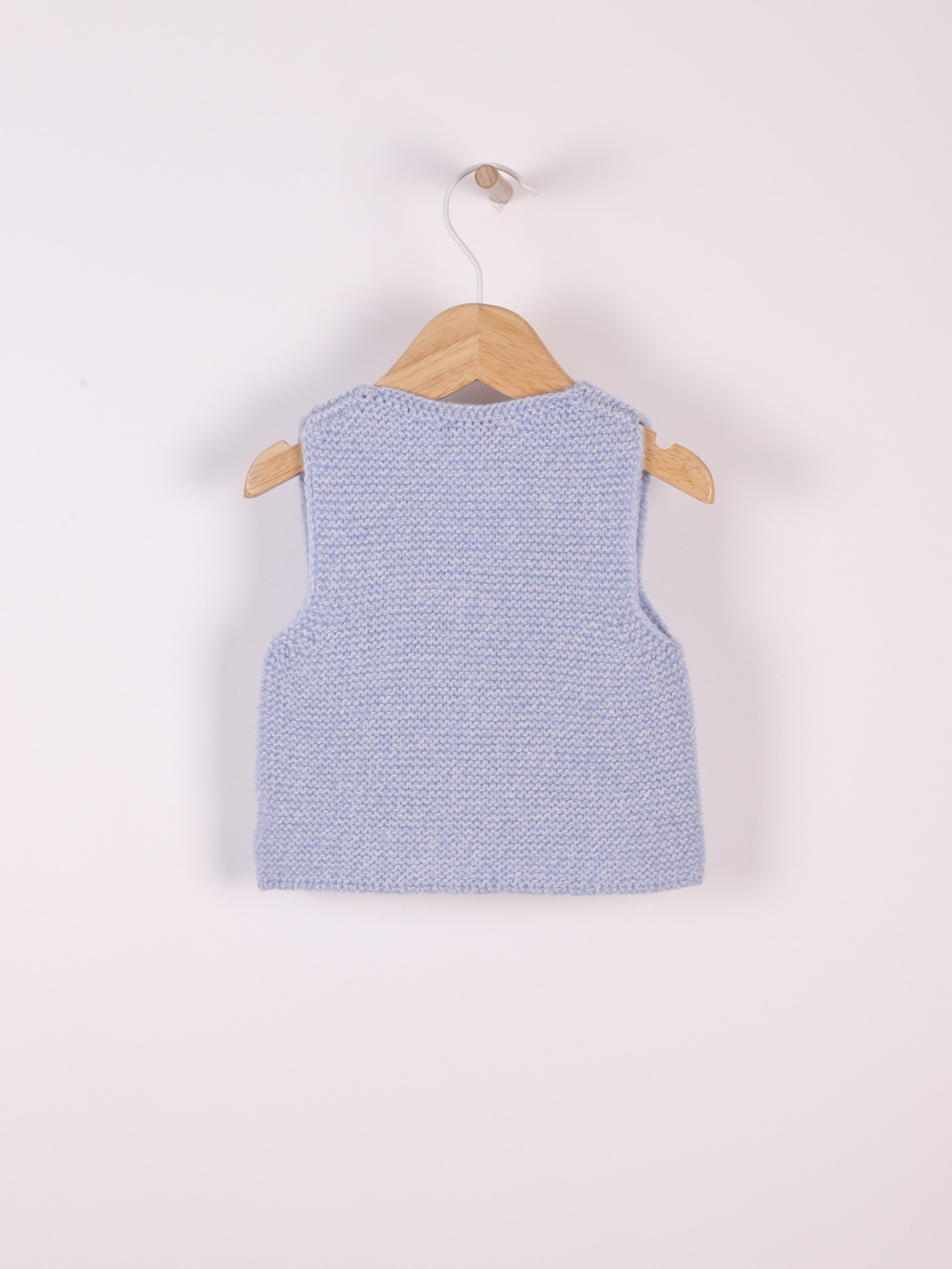 Colete tricotado de l?