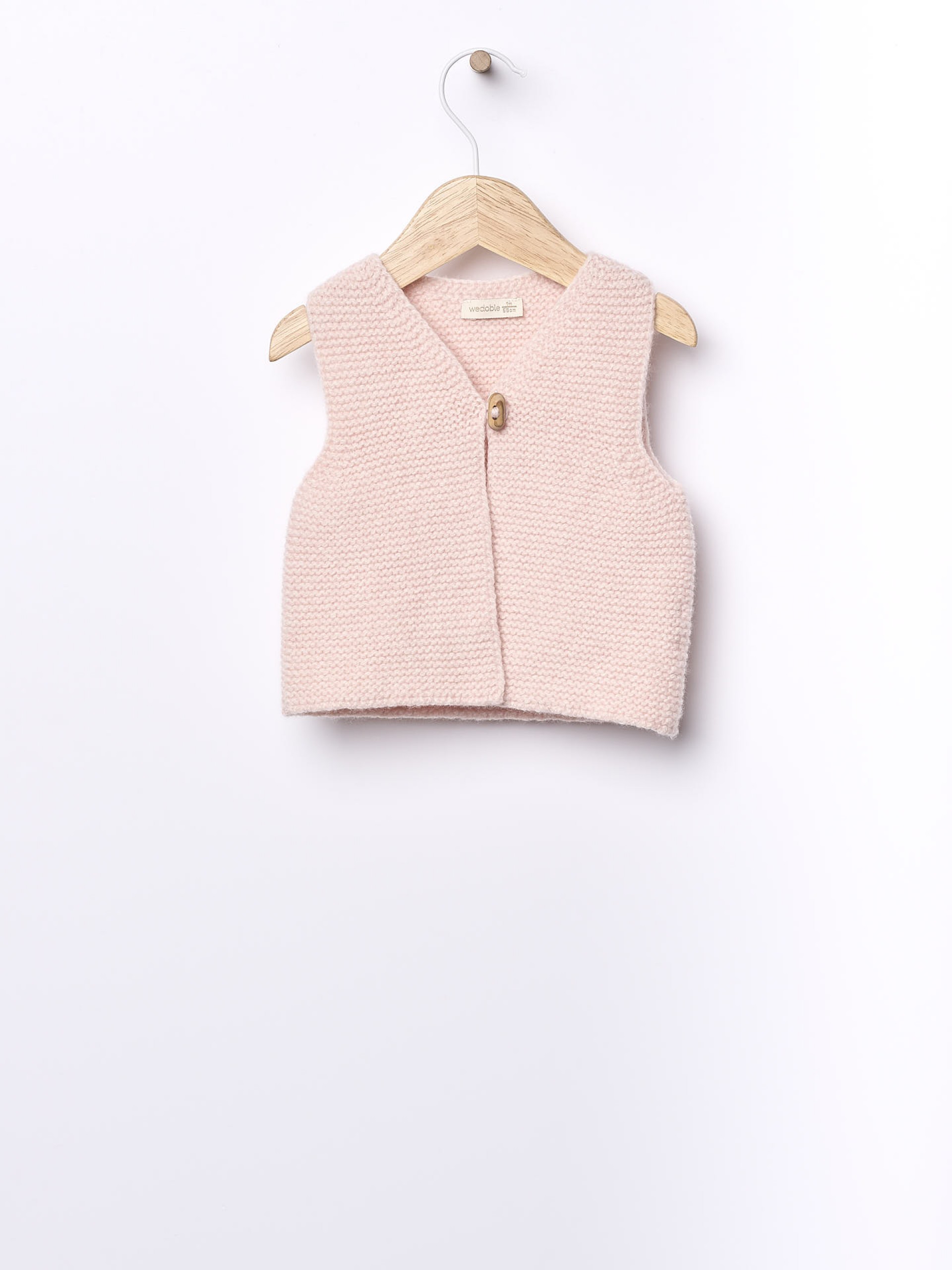 Colete tricotado de l?