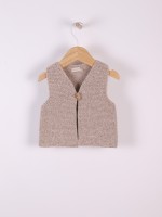Knitted baby vest