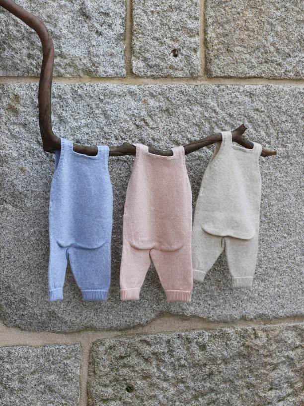 Knitted dungarees Knitted dungarees