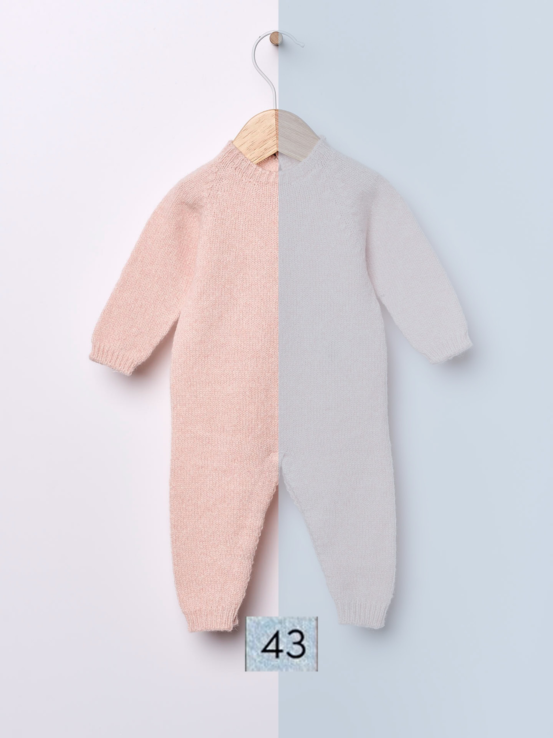 Knitted wool jumpsuit