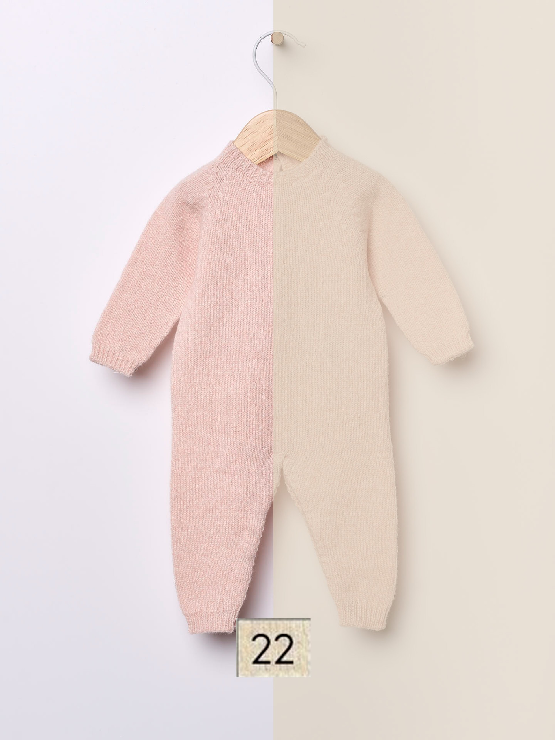 Knitted wool jumpsuit