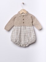 Long-sleeved polo shortie Long-sleeved polo shortie