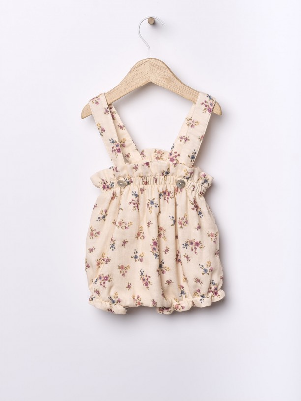 Floral print shortie