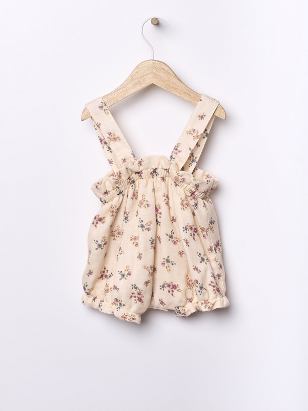 Floral print shortie