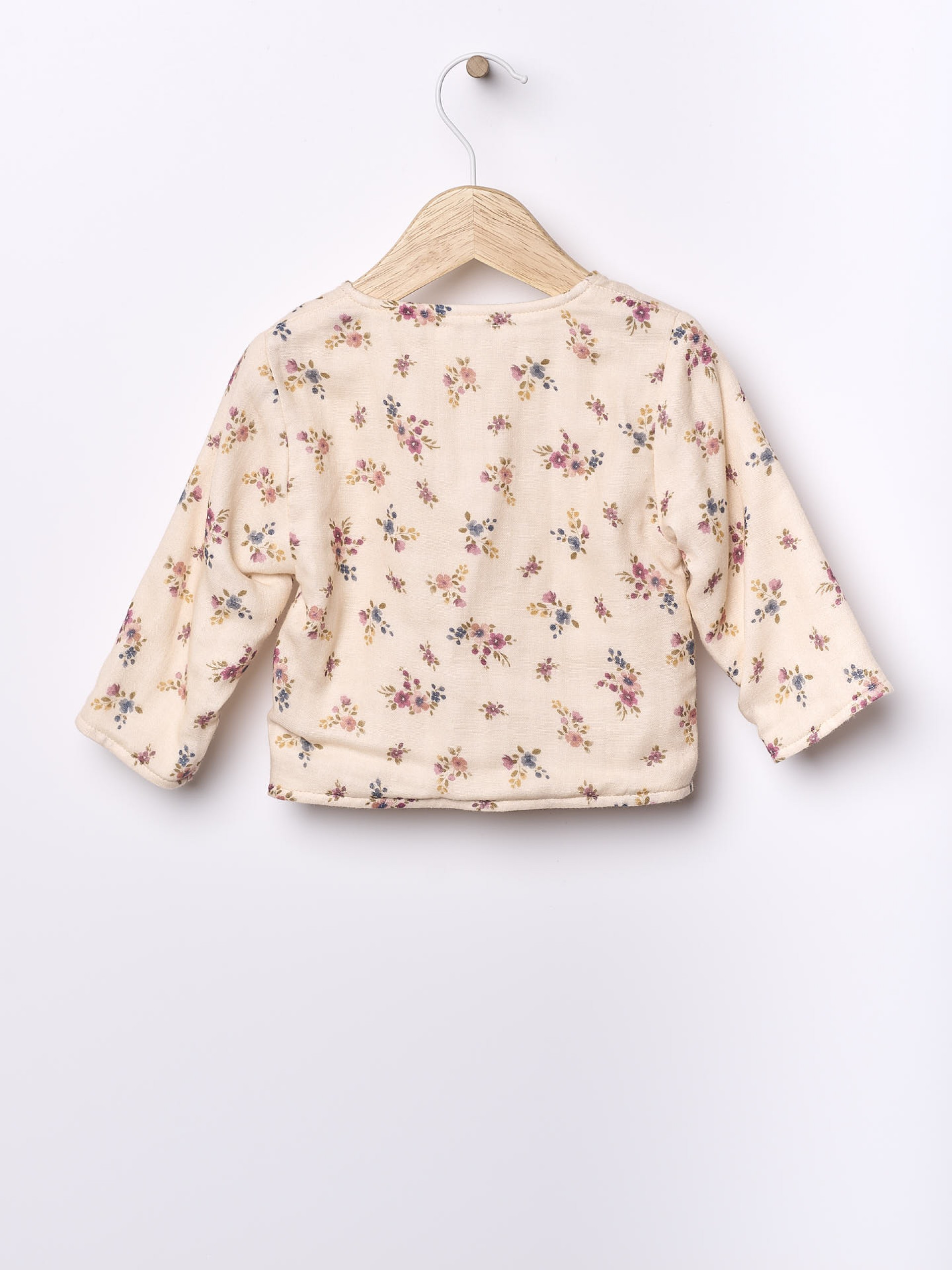 Floral print cardigan