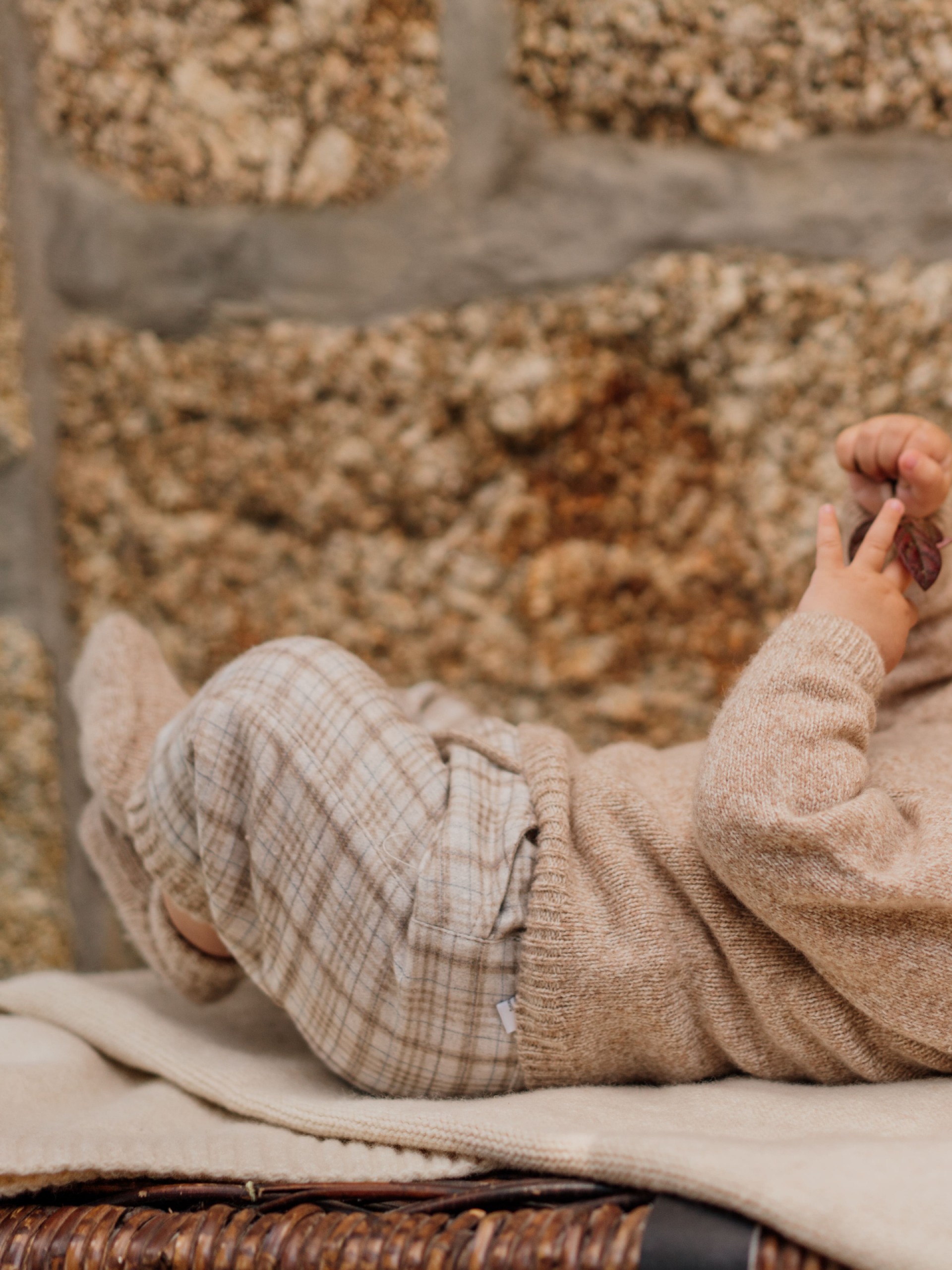 Tartan check trousers