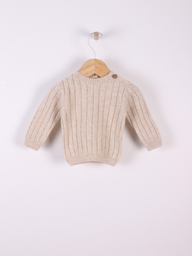 Knitted wool sweater Knitted wool sweater