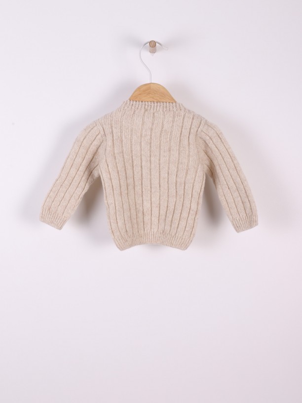 Knitted wool sweater Knitted wool sweater