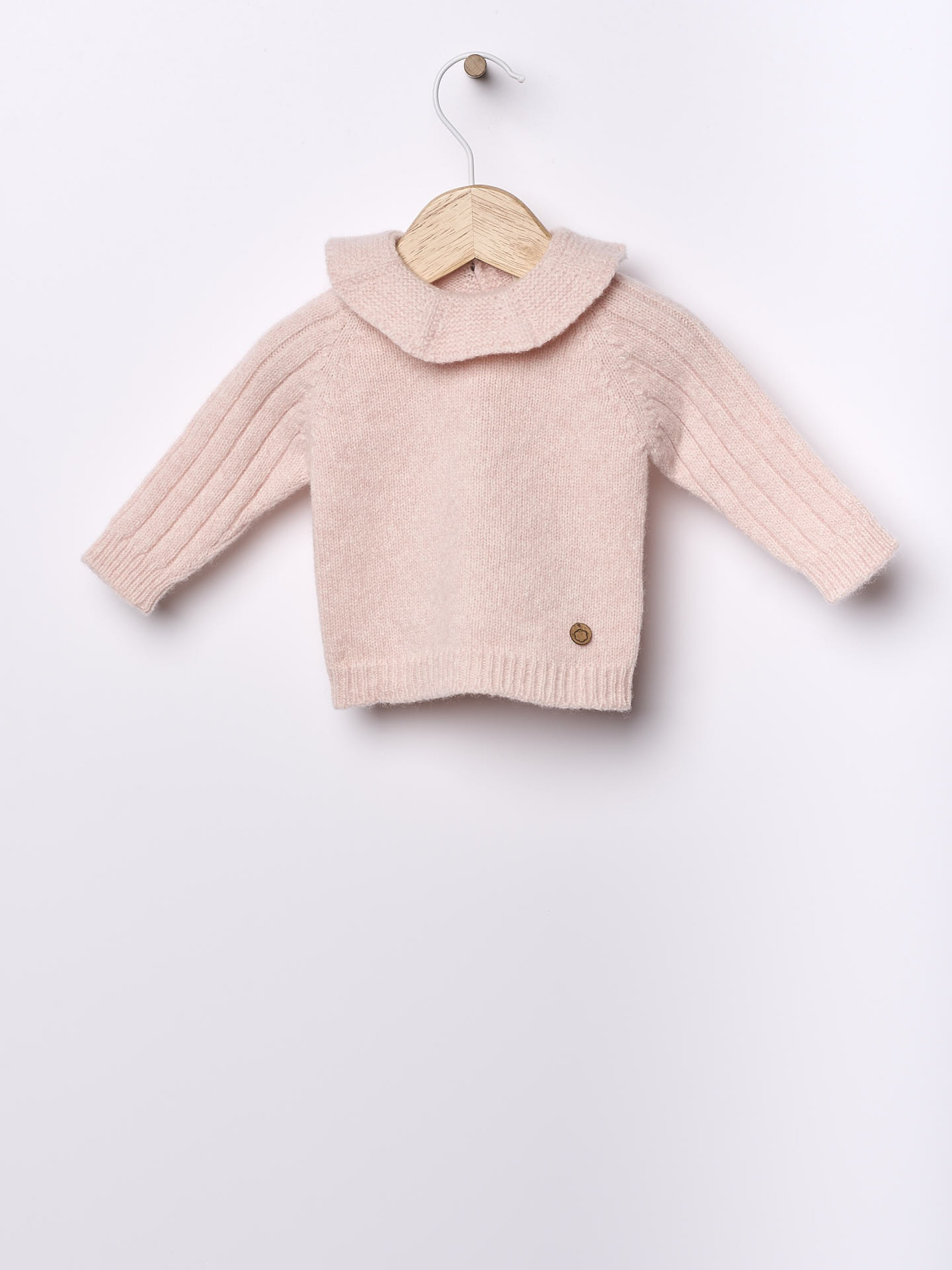 Knitted wool sweater