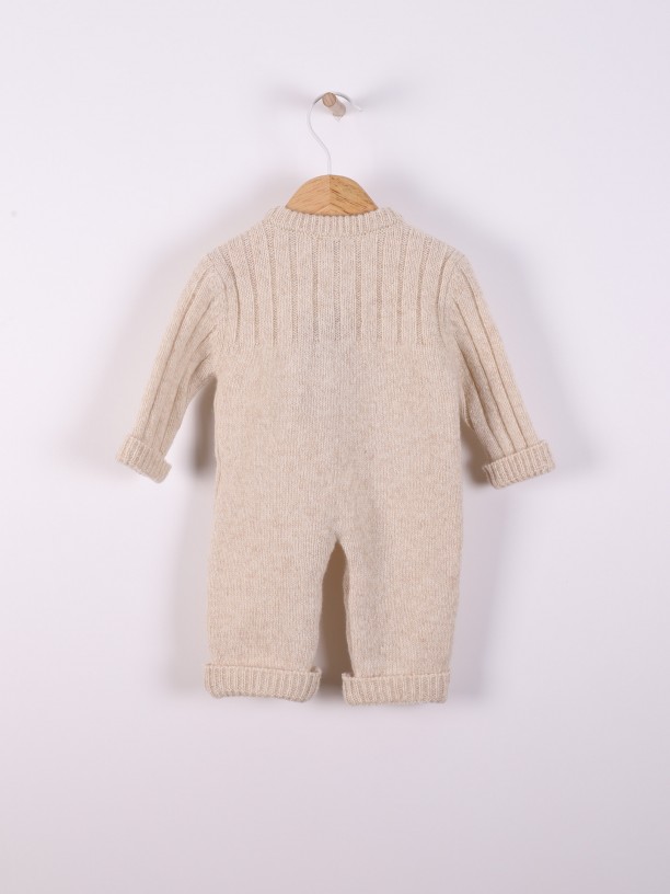 Knitted wool jumpsuit Knitted wool jumpsuit