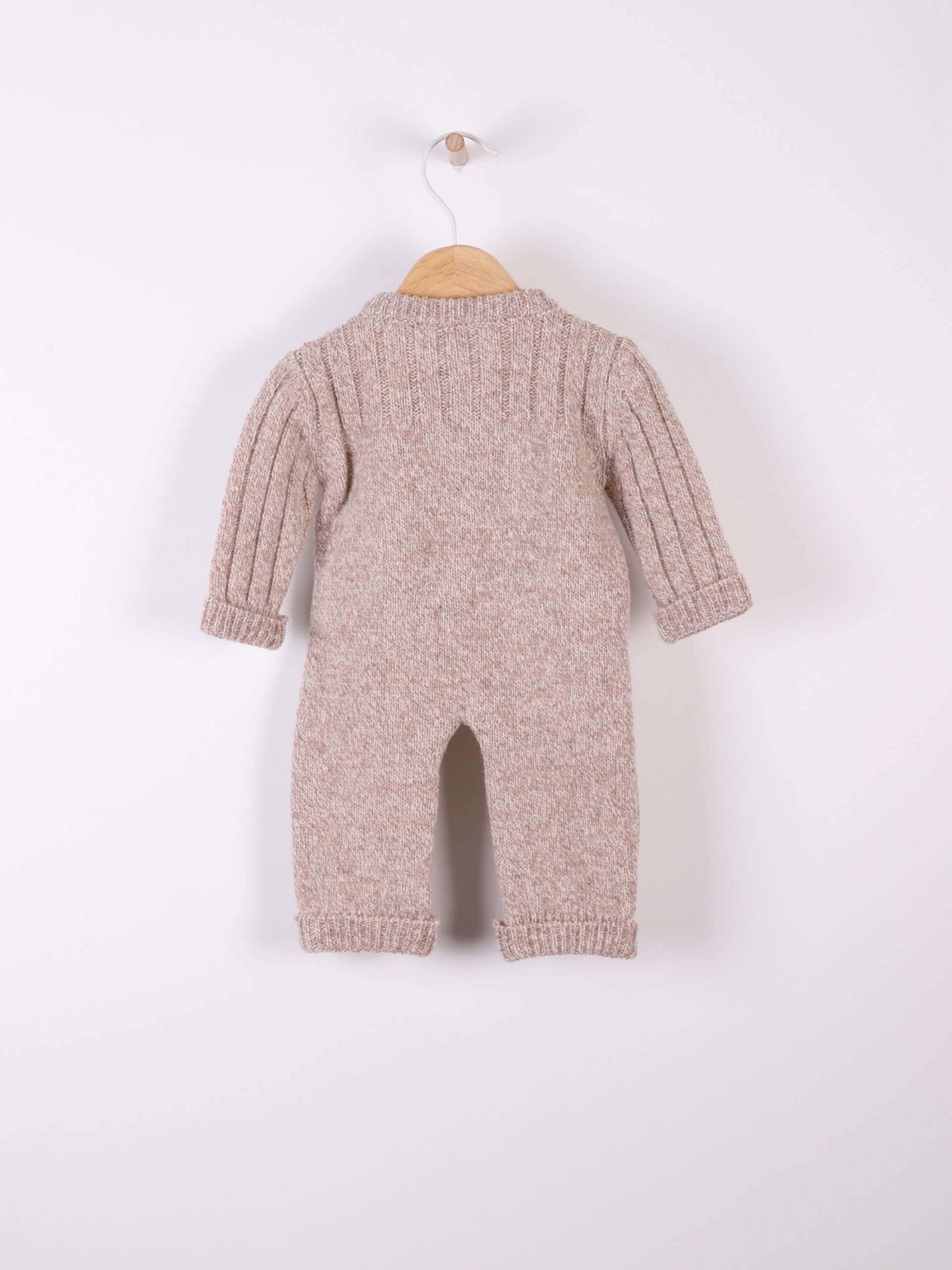 Knitted wool jumpsuit