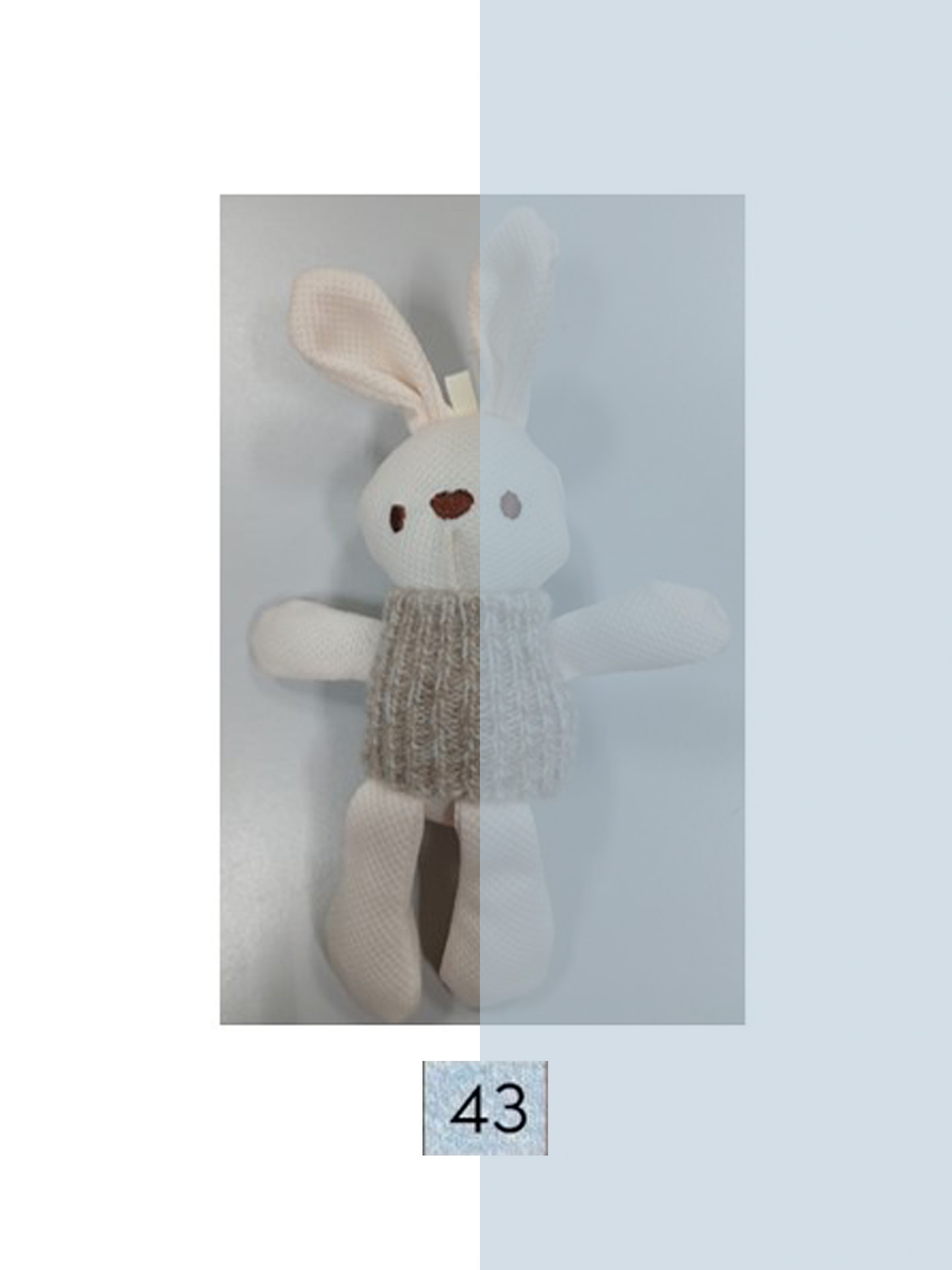 Coelhinho de peluche