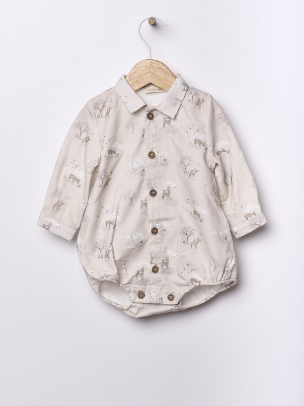 Bombazine bodysuit