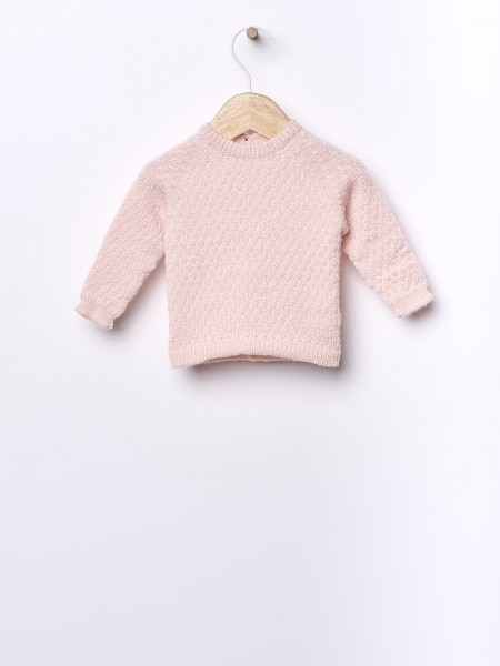 Knitted wool sweater
