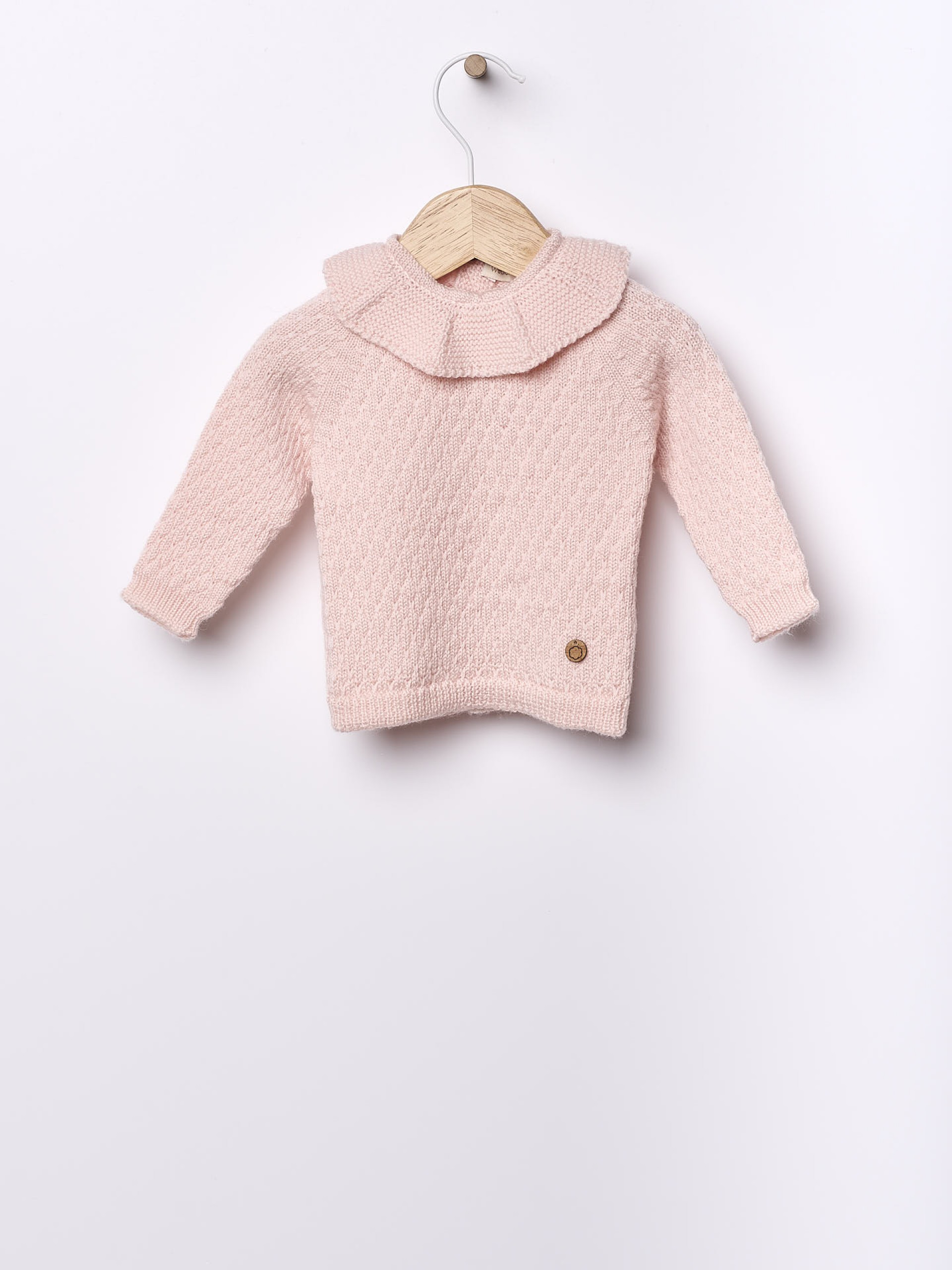 Knitted wool sweater