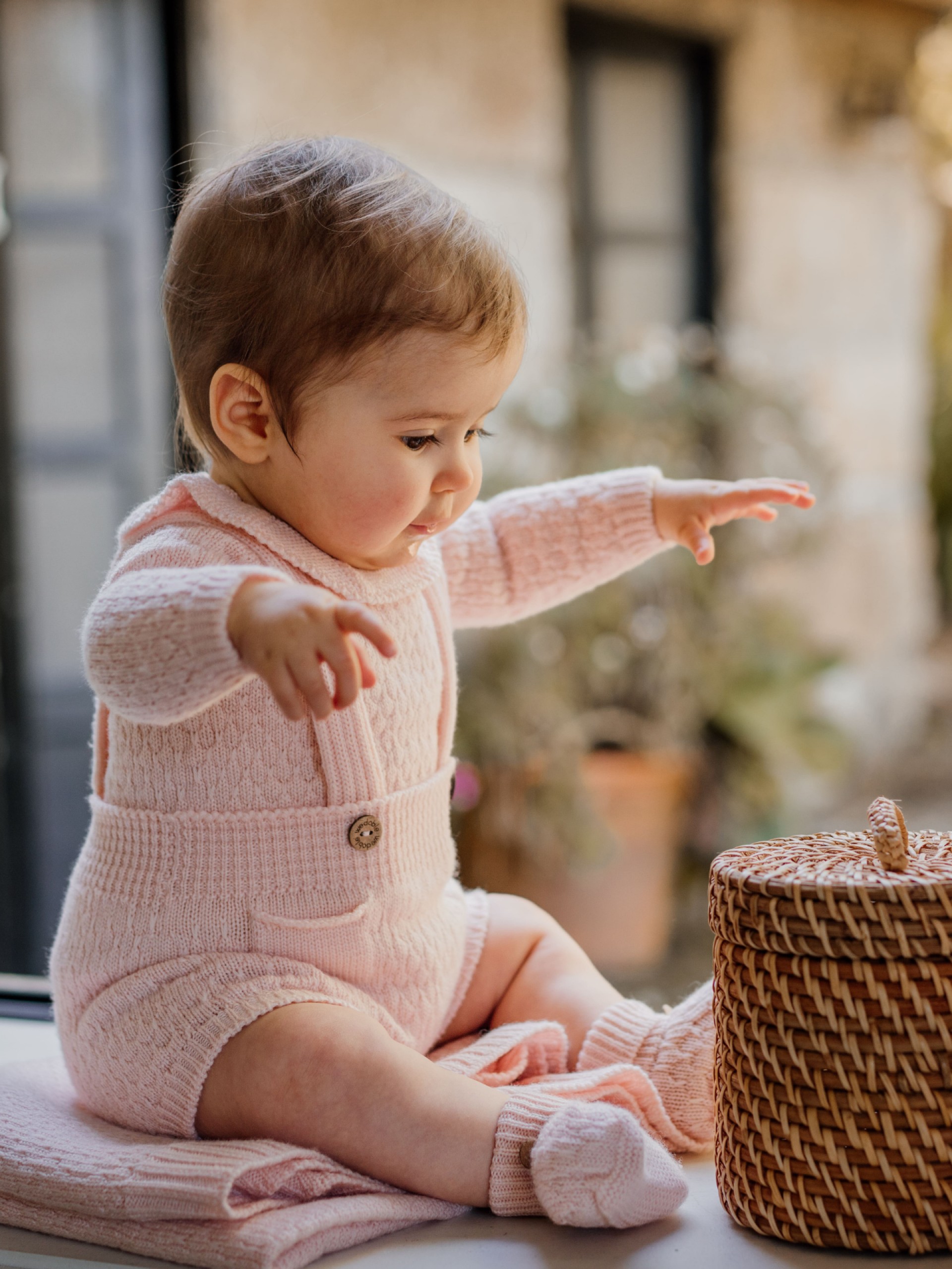 Knitted wool sweater