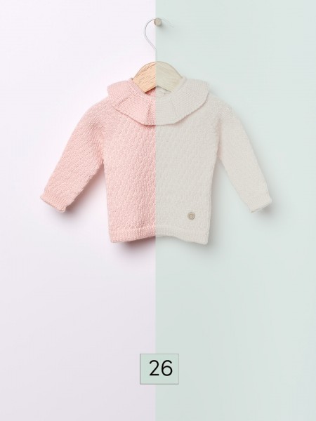 Knitted wool sweater