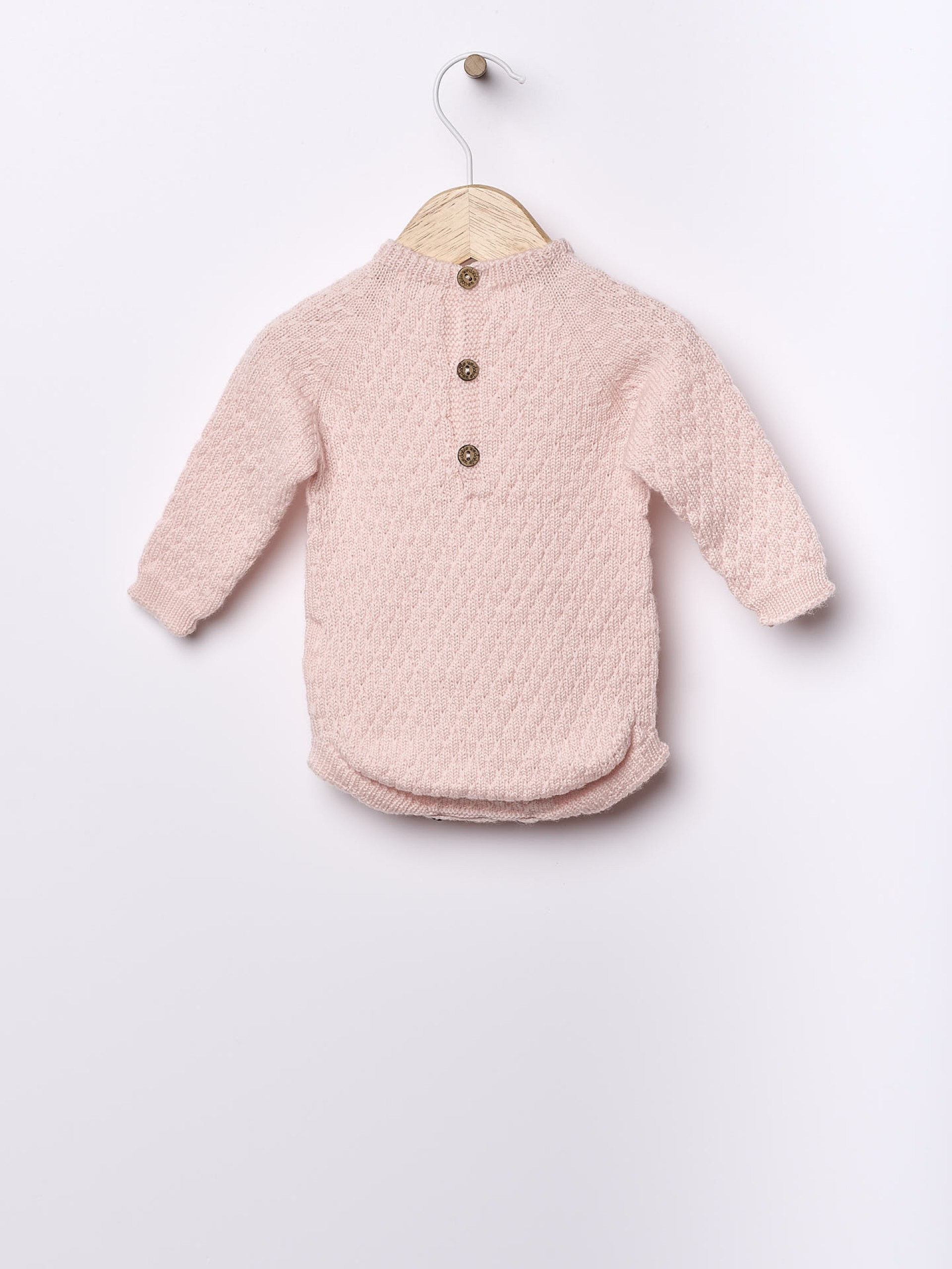 Knitted wool shortie