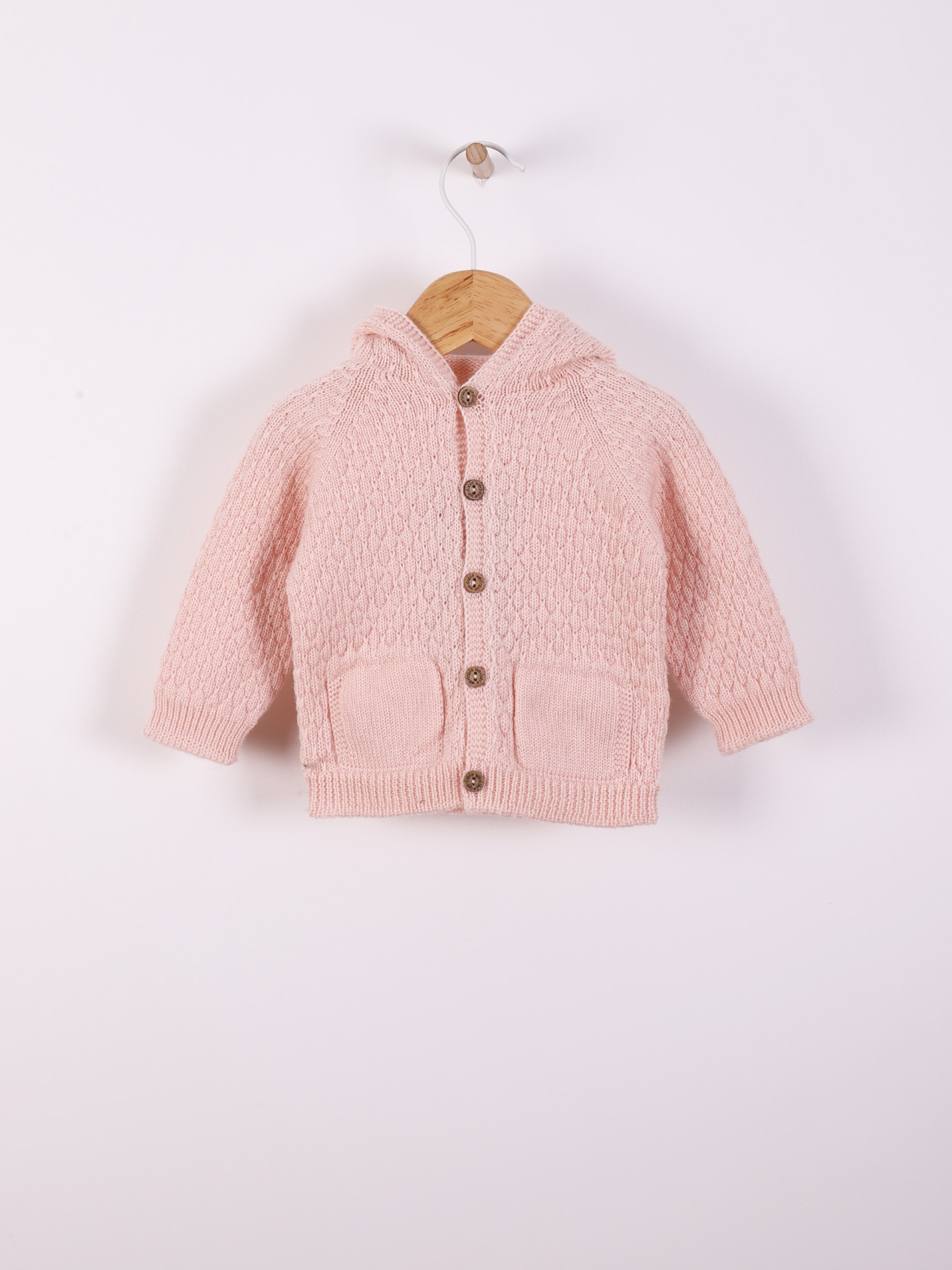 Casaco com capuz de l?