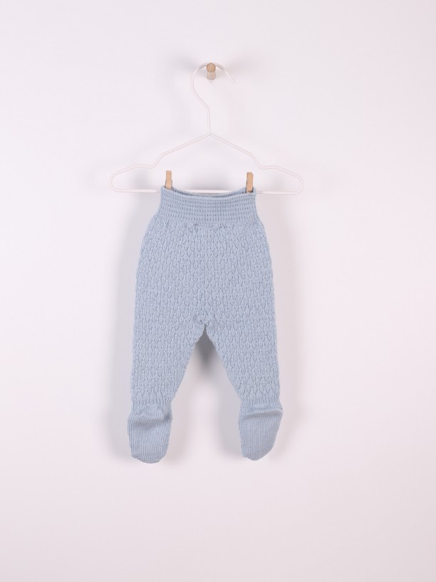 Knitted wool trousers Knitted wool trousers
